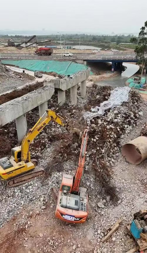 中山桥梁拆除